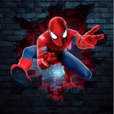 PAPEL DE PAREDE ADEVISO PERSONALIZADO HOMEM ARANHA 3D