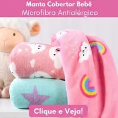 Manta Mantinha Bebê Microfibra Hipoalergênica - 90 x 100 cm - Cores - Alta Qualidade