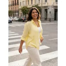 Camisa Fino Transparente Saida Praia Moda Feminina COD 180