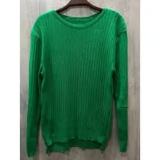 Blusa Tricô Modal Canelado Plus Bastante Lycra Moda Feminina