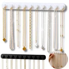 Organizador de Joias Gancho Coração Porta Bijuterias Colares Pulseiras Aneis Design Moderno Minimalista Decoração