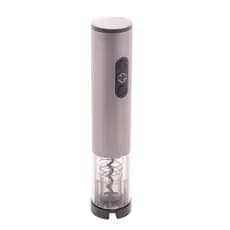 Kit 4 Peças De Vinho Automático Saca Rolhas Elétrico Com Entrada Usb
