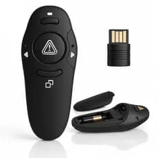 Controle Apresentador Caneta de Slide Sem Fio Passador Power Point Aula Palestra Com Laser