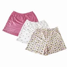 1 Short SORTIDO Malha Pijamas Feminino Short Doll Confortável Variado De Verão