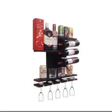 Adega Decorativa em Mdf Para Cozinha e Area Gourmet/ Porta Vinhos e Bebidas