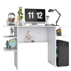 Escrivaninha Mesa para Computador Gamer Com Nichos Quarto Estudo Escritório Home Office