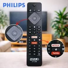 Controle remoto PHILIPS para TV SMART LED LCD / NETFLIX, YOUTUBE / HY-298