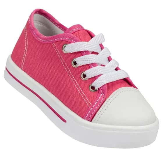 Tênis Infantil Menina All Joy Volta As Aulas Pink Feminino Criança Confortável Lisa Shoes Promoção