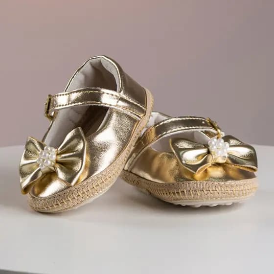 Sapatilha Festa Ideal Para Sua Pequena Super Macia e Confortável Lisa Shoes Envio Imediato
