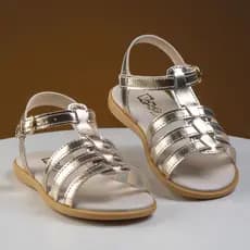 Sandália Infantil Menina Tiras Confortável Criança Delicada 20 a 27 Original Lisa Shoes Promoção