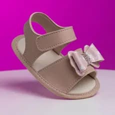 Sandália Menina Bebe infantil Confortável Recém Nascida Original Feminina Criança