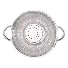 Escorredor De Macarrão Inox Com Alça