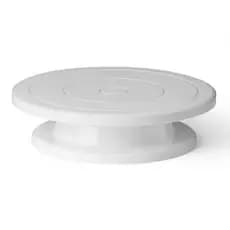 Base E Suporte Para Bolos / Bailarina Giratória (plástico)