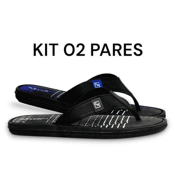Kit 02 Pares Chinelos Infantil Confortável Para o Dia  a Dia Praia Verão Pronta Entrega