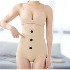 Calcinha Modeladora Cintura Alta Redutora de Barriga | Compressão Abdominal | Conforto Diário