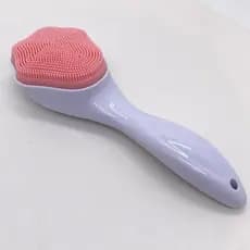 Escova Facial de Limpeza e Massagem com Cerdas Macias – 15,5cm