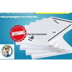 Placas Isopor 10mm Kit C/10 Unidades