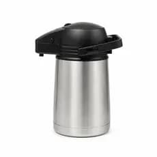 Garrafa Térmica Thermomax KeHome 1,3L Aço Inox Camada Dupla C/ Botão Trava de Segurança