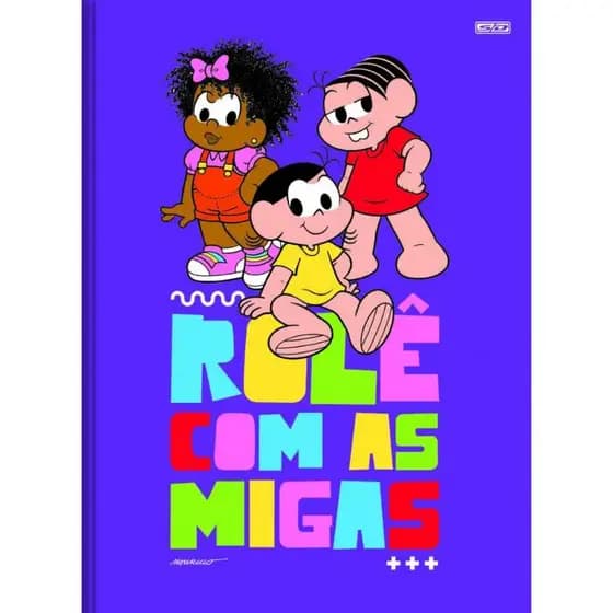 Caderno Brochura 1/1 Cd 48f Monica 10452 - Sao Domingos