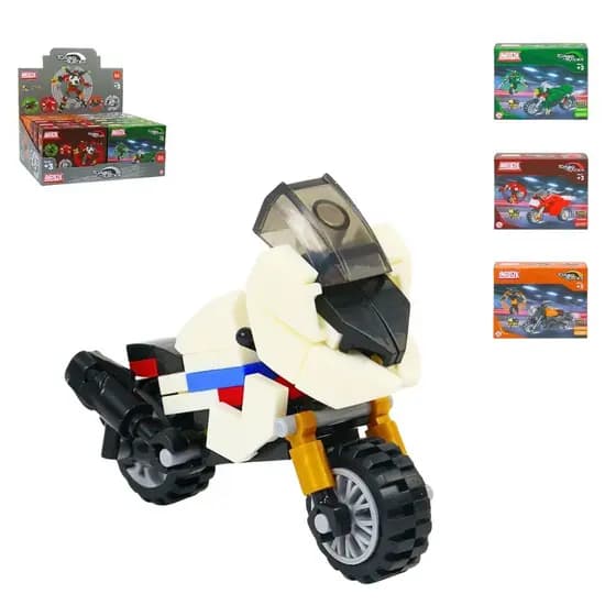 Brinquedo Montar Inblox Moto 65pc - Ark