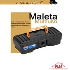 Maleta de Ferramenta Arplast 10" pequena Caixa de Ferramentas Caixa Mutiluso Maleta Combat 10‘‘ 5080