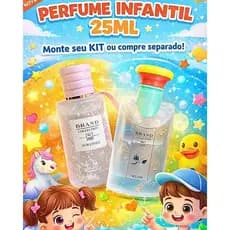 Perfume Infantil Brand Collection Lançamento 2026 - 25ML - Colonia Leve Eau De Parfum - N420 N234