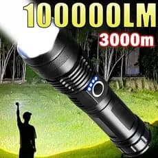 Lanterna Tática T9 Led Ultra Potente - Mais Forte do Mercado  -        Leve Agora