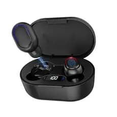 Fone de Ouvido Sem Fio 1Hora Aut114n Blurtooth 5.3 Preto
