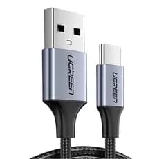 Cabo Usb-C para Usb A Ugreen Usb 2.0 Carregamento 3A 0,25M