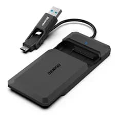 Gabinete Case Externa 2.5 pol. Benfei p/Usb A/C Preto