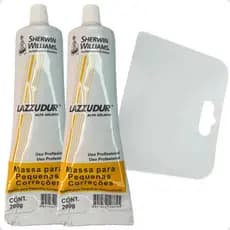 Massa P/ Pequenas Correções Bisnaga 200g Lazzuril Kit 2