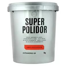Massa De Polir Super Polidor Autoamerica 1Kg Envio Rápido Autoamerica