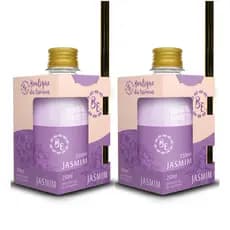 2 Difusor de ambiente Cheirinho 250ml Boutique jasmim