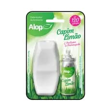 Refil + aparelho Neutralizador De Odores Capim Limao 12 ml Rende 120 Aplicaçoes