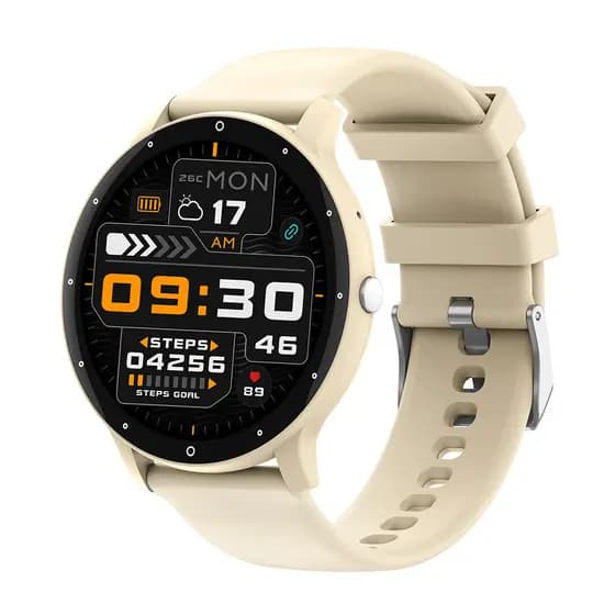Smartwatch Zwear Zl02d Bt 4.0 Android Ios Tela 1.3 pol. Gold
