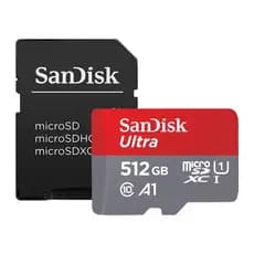 Cartão Memória Micro Sd Sandisk 512gb MicroSd Ultra 150Mbs