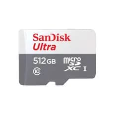Cartão de Memória MicroSd Sandisk 512gb Micro Sd Ultra 100Mbs