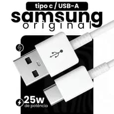 Cabo Carregador USB Tipo C Original Samsung A30 A31 A32 A33 A34 A35