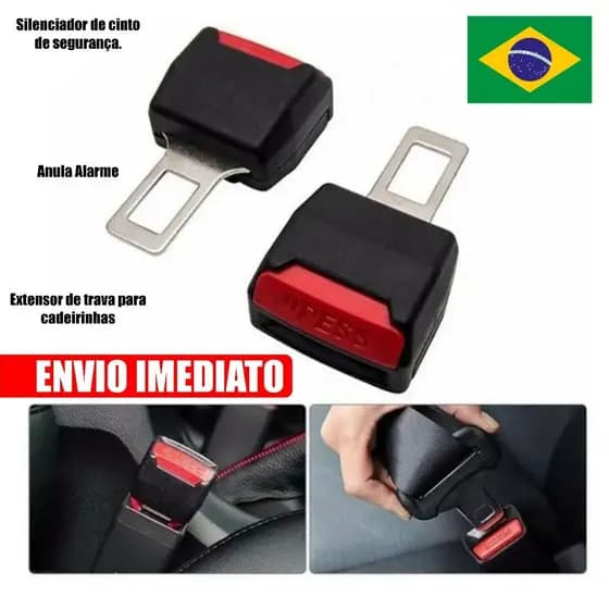 Adaptador de Cinto de Segurança Anula Alarme Veicular Universal