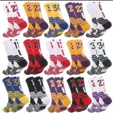 Meias Cano Medio Casual Unissex Basquete Futebol feminino e Masculino