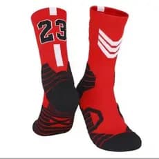 Meia Cano longo social para Basquete, Futebol, Futsal