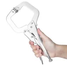 Alicate Mordente Pressão Para Solda Tipo C U 11 Polegadas 280mm Tipo Grampo Chapeiro Profisssional
