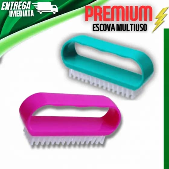 Unidades De Escova Multiuso Premium Para Limpeza de Tênis e Roupas