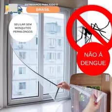 Tela Mosqueteira com Velcro para sua Casa Apartamento Fácil Instalação Tamanho 1,30x1,50m