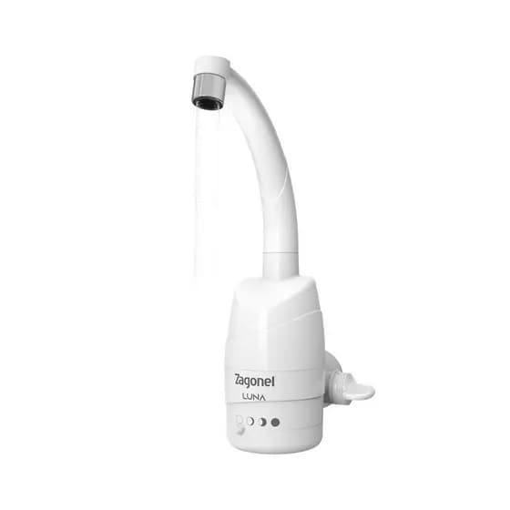 Torneira Elétrica Zagonel Luna 4T 127V 5500W Branca - Torneira Luna 127V Somente