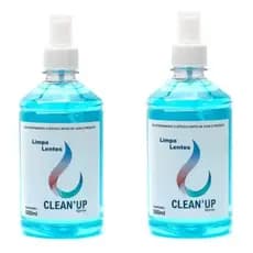 Kit 2 Spray Para Limpeza De Óculos Lentes Tela Tv Celular Notebook 500 ML