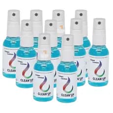 Kit 10 Spray Para Limpeza De Óculos Lentes Tela Tv Celular Notebook computador camera 50ml