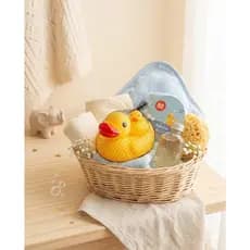 Kit Patinhos de Borracha Infantil Para Banho Amarelo Brinquedo Bebê Água