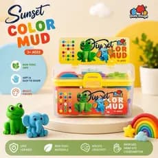 Massinha de Modelar Infantil Maleta 12 Massas 6 Acessórios  Premium