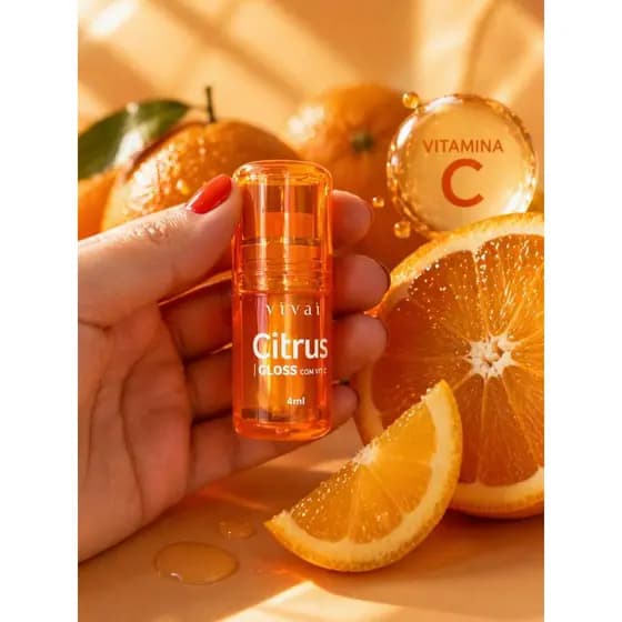 Gloss Citrus Vit C Aplicador Gordinho Doe Foot - Vivai
